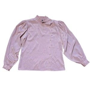 Vintage EZ Street California Asymetrical Buttonup Blouse